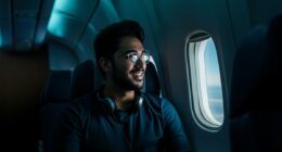 Plane passenger labels seatmate 'diabolical' for keeping window panel open on night flight - but whose side are you on?