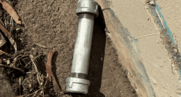 The bombs have been found on the side of the road in Belconnen.