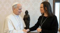 Pope Leo XIV meets with Venezuelan opposition leader María Corina Machado in a surprise audience