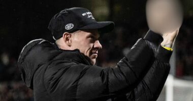 Poppy protest footballer James McClean gives rival fans the middle finger at final Wrexham match ahead of move to hometown club Derry City