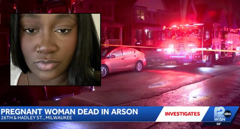 Pregnant mom found dead was killed by her boyfriend, who tried to set fire to the home while their 3-year-old daughter watched it happen: Police