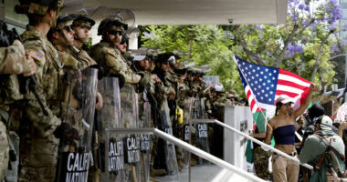 President Donald Trump announces National Guard to be removed from Los Angeles, Chicago and Portland