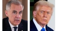 President Donald Trump threatens Canada with 100% tariff over its China trade deal, escalates feud with Prime Minister Mark Carney