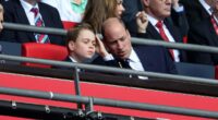 Prince William and George's sporting double act