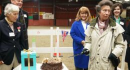 Princess Anne jokes cake-cutting ceremony is 'legalised vandalism'