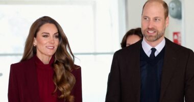 Princess of Wales tells NHS volunteers cancer treatment was 'daunting' during surprise hospital visit with William