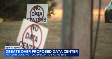 Proposed Amazon data center near Hobart, Indiana residential area sparks debate at city meeting