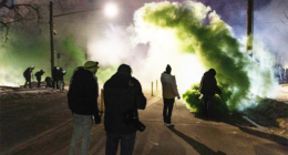 Protesters clash with federal officers after another ICE shooting in Minneapolis