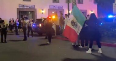 Protesters surrounded restaurant after mistaking TSA agents for ICE