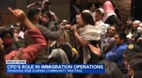 Public hearing held in Pilsen on interactions between Chicago police officers, federal immigration agents