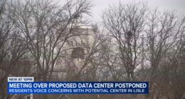 Public hearing on proposed data center at former Lockformer Company site on Ogden Avenue in Lisle postponed due to large crowds