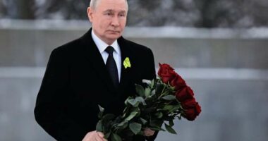 Putin is hosting Syria's interim leader for talks, with Russian military bases on the agenda