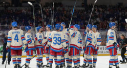 Rangers beat Panthers 5-1 in first outdoor hockey game in Miami, Mika Zibanejad has hat trick
