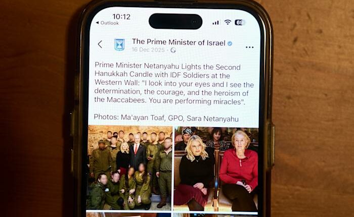 Retouched images of Israel's first lady, distributed by the state, ignite a fiery ethics debate