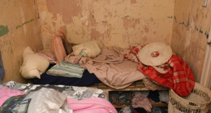 Revealed: Room woman was kept in for YEARS and note found under pillow