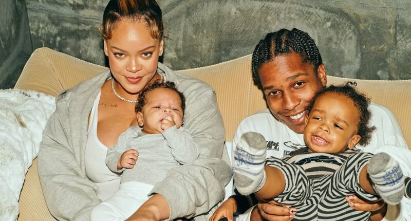 Rihanna's baby daddy A$AP Rocky makes rare remarks about their 3 kids