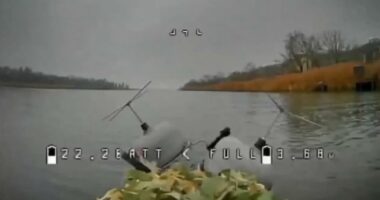 Russia Deploys New Sirius-82 Drone Boats On The Dnipro River