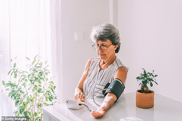 Researchers are warning that a little-known region of the brain could be causing high blood pressure (stock image)