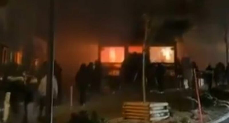 Screams rang out as survivors escaped Swiss ski resort inferno