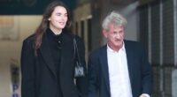 Sean Penn reemerges with younger lover after bad behavior at Globes