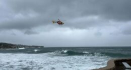 Searches resume for two people missing at NSW beaches after spate of drownings