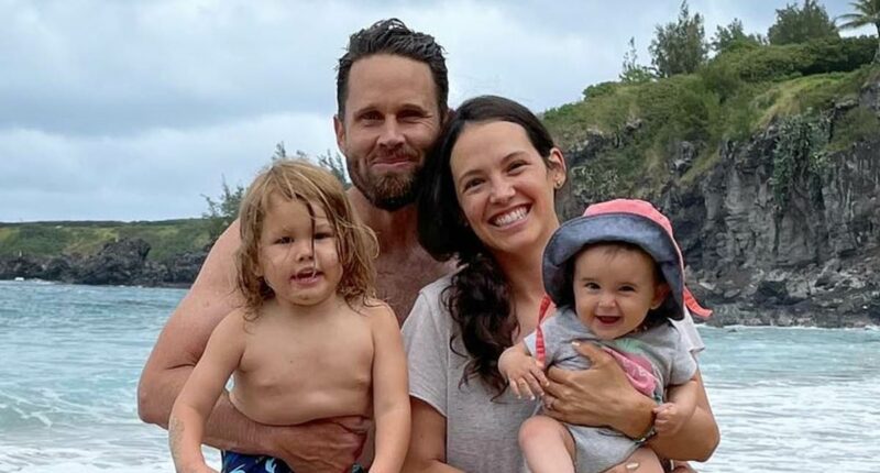 Secret new life of mom whose surfer husband is accused of depraved act