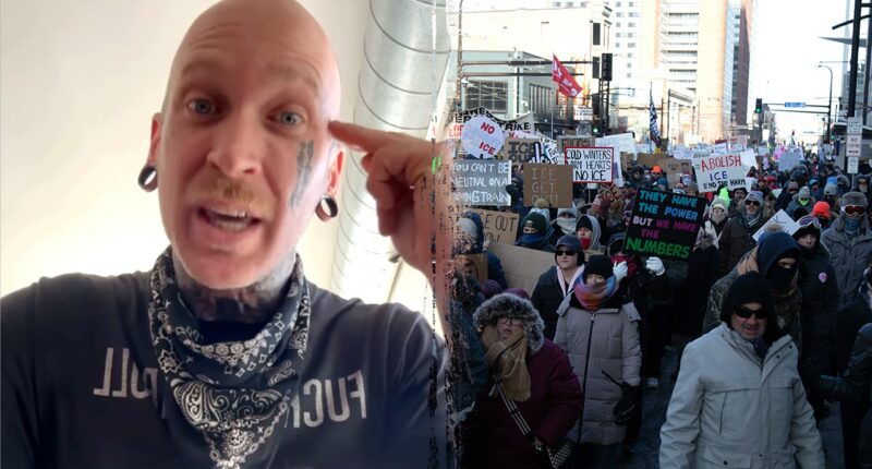 Self-described Minn. Antifa member calls for 'armed' men to stop immigration agents he calls 'mass murderers'