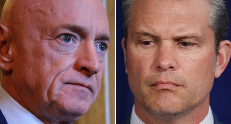 Sen. Mark Kelly sues Pentagon over demotion for push to defy illegal orders