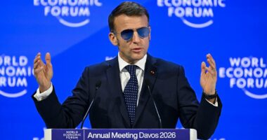 Shades-wearing Macron warns 'we're shifting to a world without rules' 
