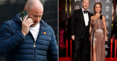 Shock twist in footy 'd*** pic' scandal as Carlton boss Luke Sayers is sued by wife for defamation