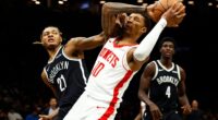 Short on starters, Nets lean on youth in 120-96 to Rockets