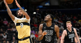 Shorthanded Nets drop third straight, fall to Wizards 119-99