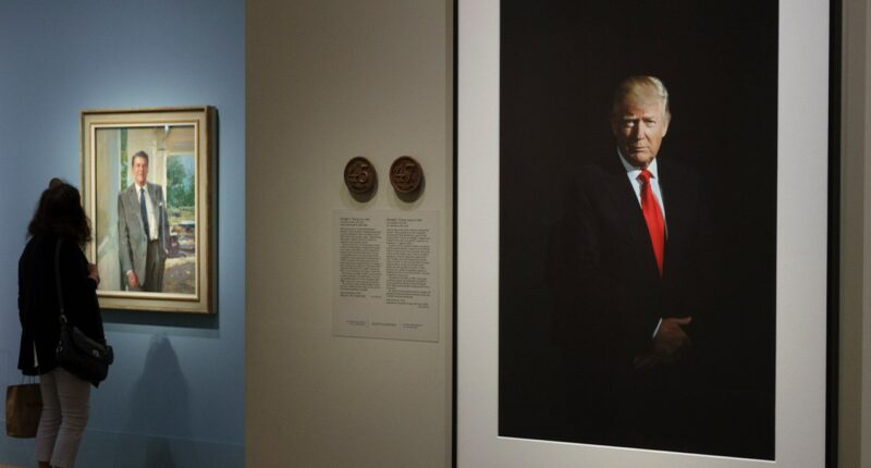 Smithsonian replaces Trump portrait display, strips Jan. 6 and impeachment references from accompanying text