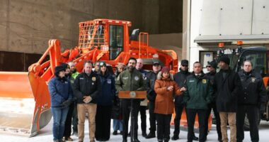 Snowfall begins as storm grips NYC, cold deaths climb to five