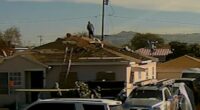 SoCal raid: ICE agents climb onto roof, chase construction workers
