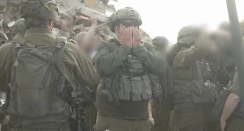 Soldiers' tears for the final Israeli hostage to come home: IDF troops weep as the remains of their comrade are identified in Gaza