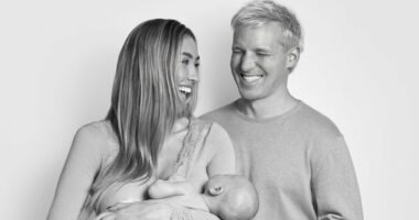 Sophie Habboo and Jamie Laing share sweet family snaps with baby Ziggy