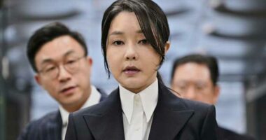 South Korea's former first lady sentenced to 20 months in prison for corruption