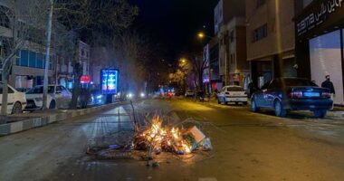 Shops are closed during protests in Tehran's centuries-old main bazaar in Iran on January 6.
