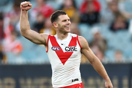 Sydney Swans midfielder Taylor Adams.