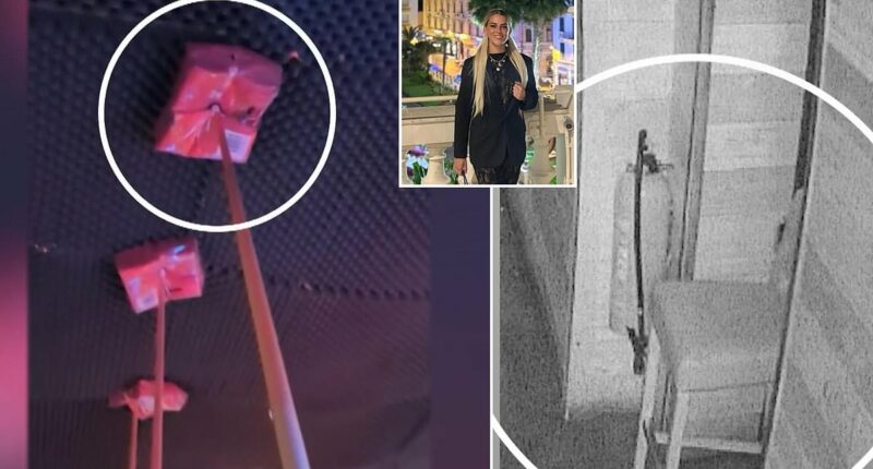 Swiss inferno nightclub CCTV shows chair wedged against fire exit