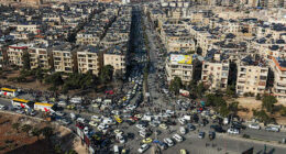 Syrian authorities urge civilians to evacuate Aleppo neighborhoods as clashes with Kurds continue