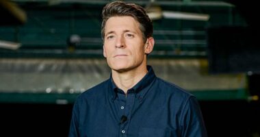 TV anchor caught on tape caving to Trump as he issues two-word warning