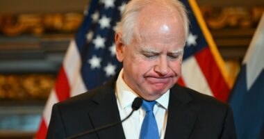 'Tampon Tim' Walz's final humiliation