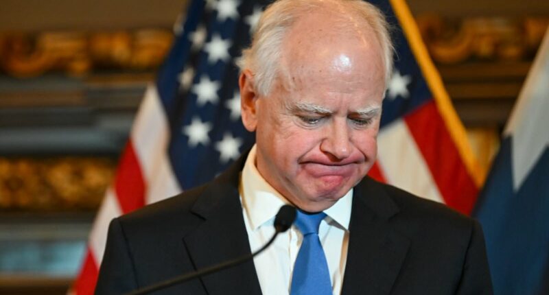 'Tampon Tim' Walz's final humiliation