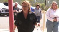 Tense moment Jacinta Allan is ambushed at a press conference