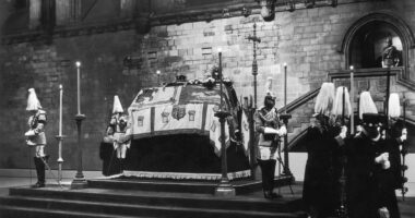 The mystery of King George V's death decoded 90 years on - as historian claims 'grotesque error of judgement' led to the sovereign's rapid demise
