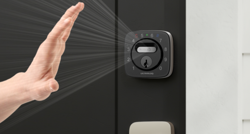 The new Ultraloq smart lock uses both your face and your palm to let you in