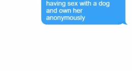 The 'revolting' messages allegedly sent to teacher