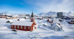 Greenland is home to just over 56,000 residents.